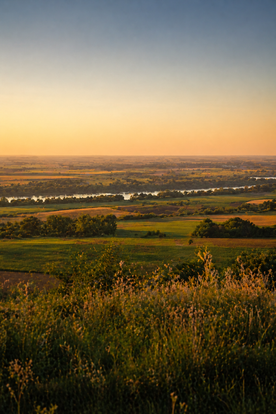 The Danubian plain