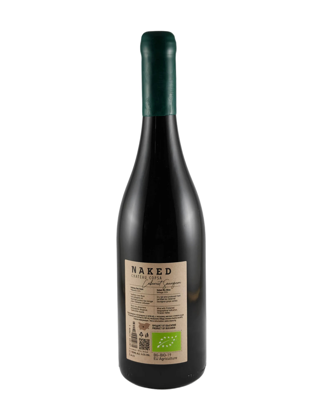 Chateau Copsa - NAKED Organic Cabernet Sauvignon - 2024